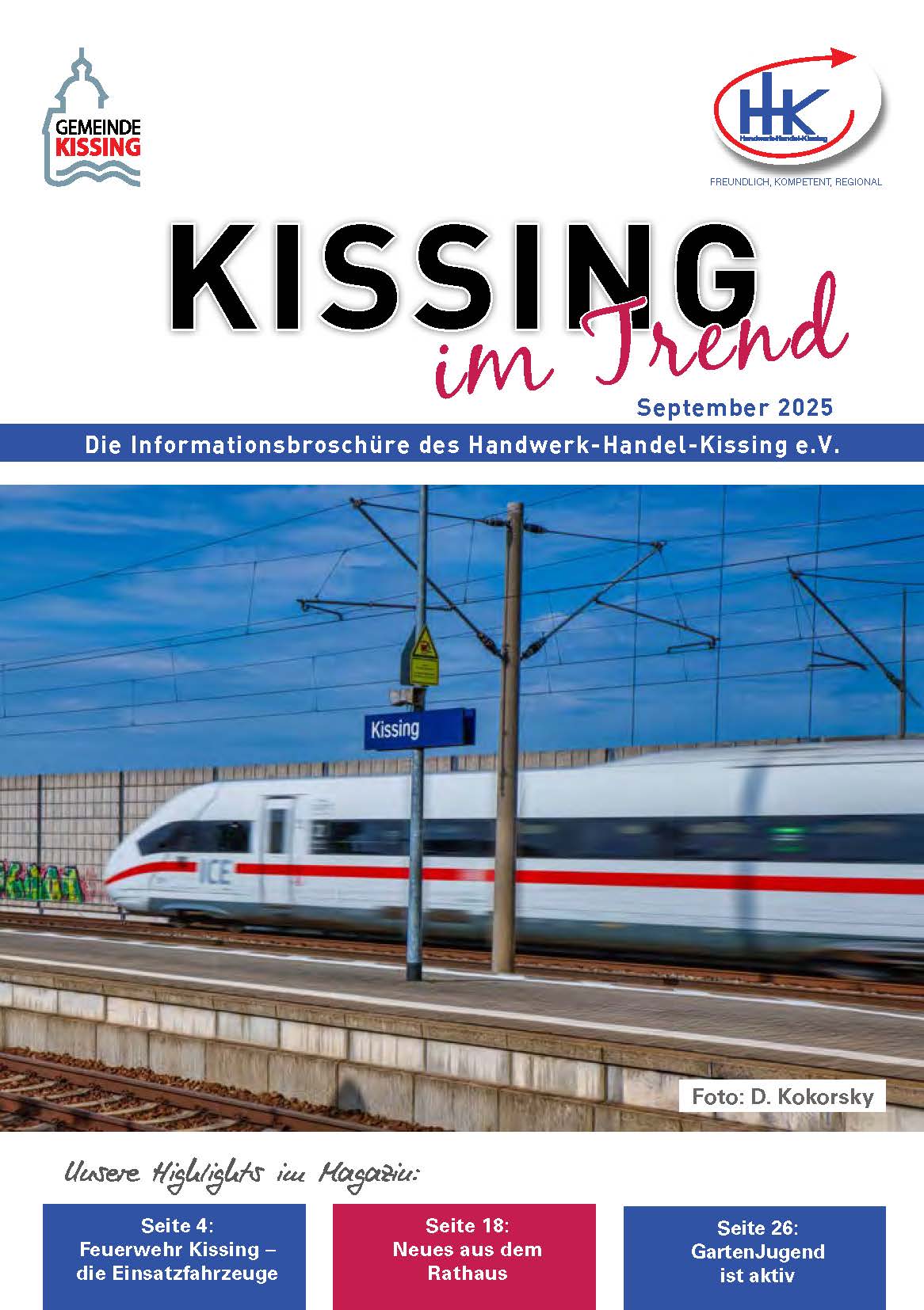 Broschüre Kissing im Trend 03-25